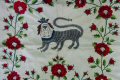 Ali Akbar Maktabi private collection of genuine authentic original hand embroidered textile with silk threads to be given as a decorative wall hanging gift to a dervish Sufi order center