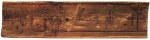 Portion of a wooden frieze